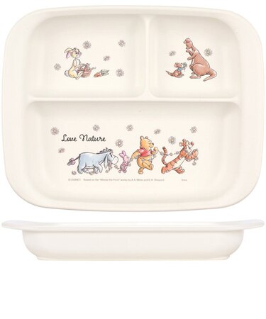 【当商品送料無料】ベビー食器 キャラクター ランチプレート 通販 赤ちゃん 食器 仕切り皿 皿 お皿 すくいやすい SKATER スケーター