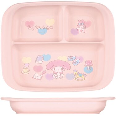 【当商品送料無料】ベビー食器 キャラクター ランチプレート 通販 赤ちゃん 食器 仕切り皿 皿 お皿 すくいやすい SKATER スケーター