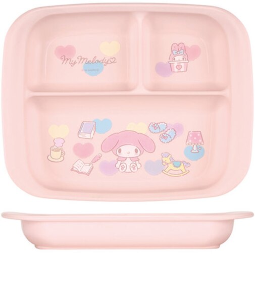 【当商品送料無料】ベビー食器 キャラクター ランチプレート 通販 赤ちゃん 食器 仕切り皿 皿 お皿 すくいやすい SKATER スケーター