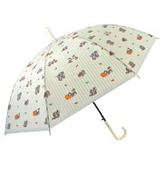 【当商品送料無料】ビニール傘 オシャレ 通販 長傘 レディース 58cm ジャンプ傘 雨傘 かさ おしゃれ 大人 かわいい キャラクター 半透明