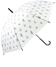 【当商品送料無料】ビニール傘 オシャレ 通販 長傘 レディース 58cm ジャンプ傘 雨傘 かさ おしゃれ 大人 かわいい キャラクター 半透明