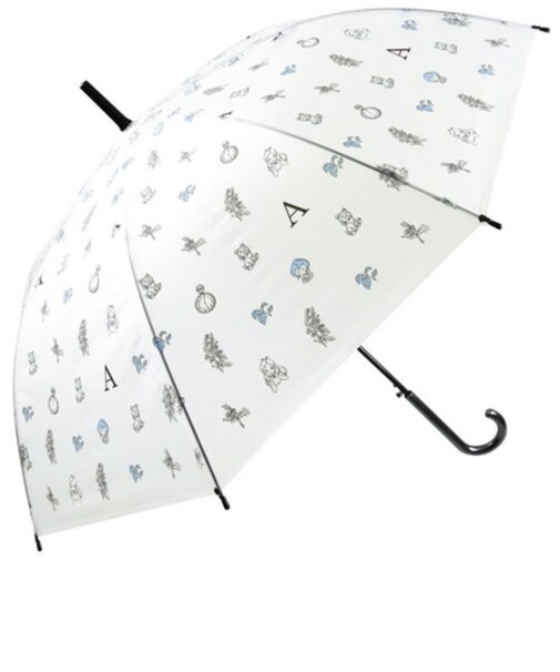 【当商品送料無料】ビニール傘 オシャレ 通販 長傘 レディース 58cm ジャンプ傘 雨傘 かさ おしゃれ 大人 かわいい キャラクター 半透明