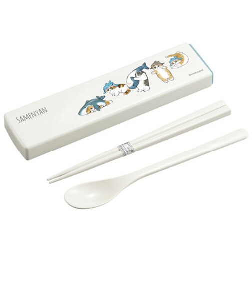 【当商品送料無料】モフサンド にゃん グッズ 通販 mofusand カトラリーセット お弁当 コンビセット 箸 スプーン お箸セット おしゃれ