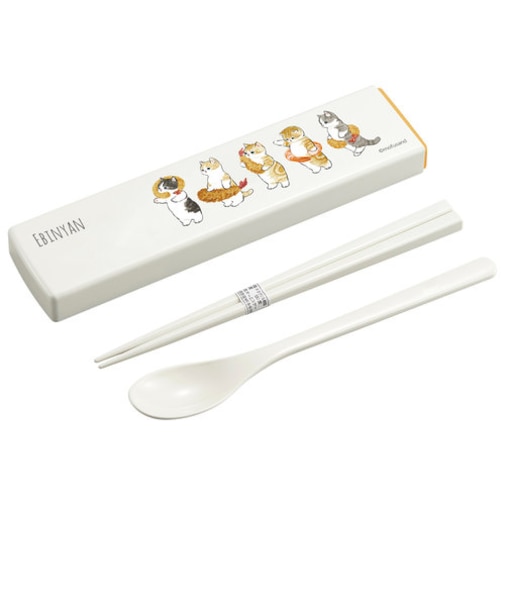 【当商品送料無料】モフサンド にゃん グッズ 通販 mofusand カトラリーセット お弁当 コンビセット 箸 スプーン お箸セット おしゃれ