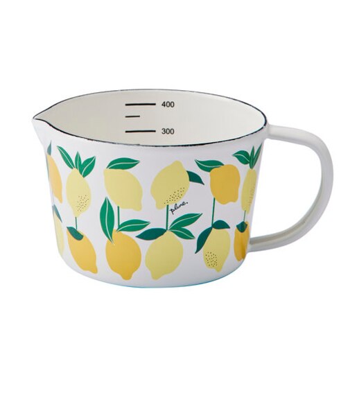 【当商品送料無料】ホーロー 計量カップ 通販 琺瑯 ほうろう メジャーカップ 耐熱 おしゃれ かわいい レトロ デザイン 400ml 450ml