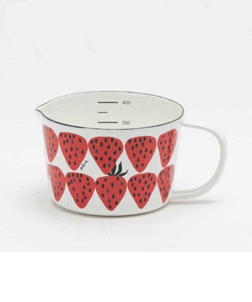 【当商品送料無料】ホーロー 計量カップ 通販 琺瑯 ほうろう メジャーカップ 耐熱 おしゃれ かわいい レトロ デザイン 400ml 450ml