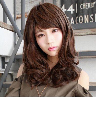 【当商品送料無料】プリシラ ウィッグ フルウィッグ 通販 ロング 自然 セミロング ミディアム 黒髪 カール かつら つけ毛 可愛い おしゃれ