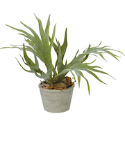 【当商品送料無料】観葉植物 フェイク 大型 通販 フェイクグリーン スタッグホーン アーティフィシャルグリーン コウモリラン インテリアグリーン