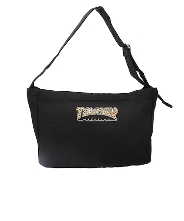 【当商品送料無料】スラッシャー ショルダーバッグ THRASHER THR-274 通販 ショルダーバック 斜め掛け 斜めがけ コットン メンズ