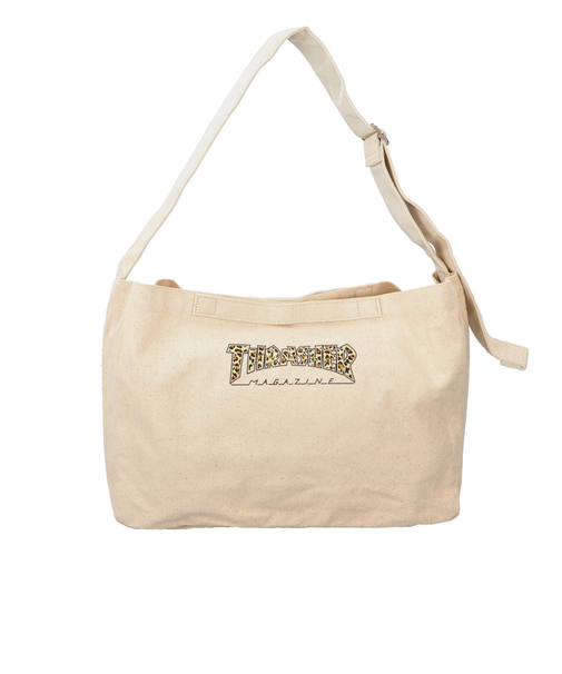 【当商品送料無料】スラッシャー ショルダーバッグ THRASHER THR-274 通販 ショルダーバック 斜め掛け 斜めがけ コットン メンズ