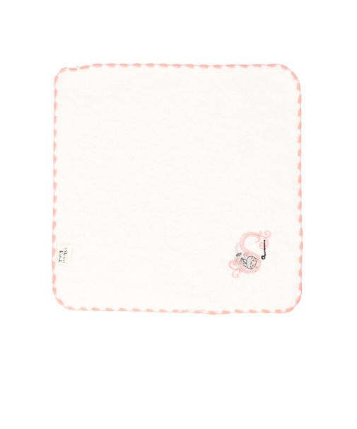 【当商品送料無料】Shinzi Katoh 猫のロンド イニシャル タオルハンカチ 通販 SKTC205 ハンカチタオル ミニタオル ハンカチ