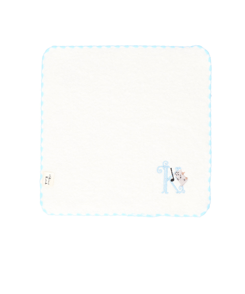 【当商品送料無料】Shinzi Katoh 猫のロンド イニシャル タオルハンカチ 通販 SKTC205 ハンカチタオル ミニタオル ハンカチ