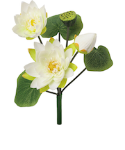 【当商品送料無料】蓮 花 造花 通販 蓮の花 はすの花 アーティフィシャルフラワー アーティフィシャルグリーン アートフラワー フェイクフラワー