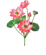 【当商品送料無料】蓮 花 造花 通販 蓮の花 はすの花 アーティフィシャルフラワー アーティフィシャルグリーン アートフラワー フェイクフラワー