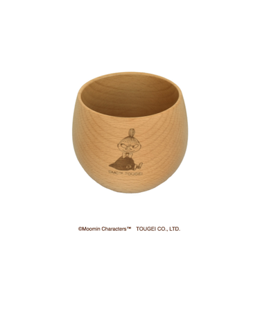 【当商品送料無料】ムーミン 食器 通販 木製 コップ カップ ラウンドコップ 北欧 MOOMIN 木製食器 キャラクター おしゃれ かわいい 天然木