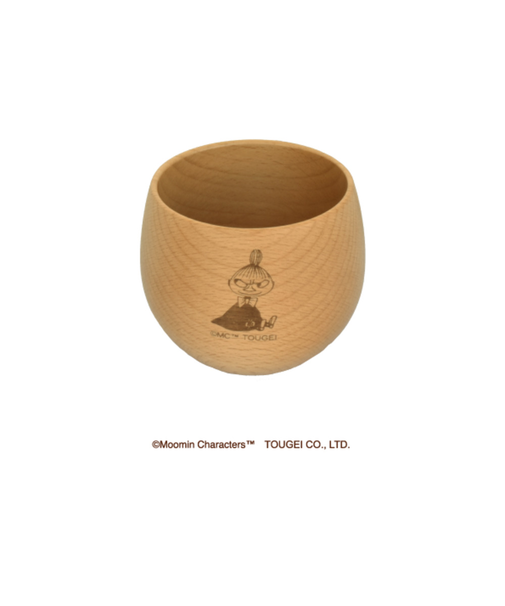 【当商品送料無料】ムーミン 食器 通販 木製 コップ カップ ラウンドコップ 北欧 MOOMIN 木製食器 キャラクター おしゃれ かわいい 天然木