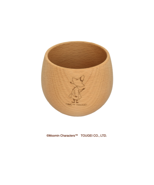 【当商品送料無料】ムーミン 食器 通販 木製 コップ カップ ラウンドコップ 北欧 MOOMIN 木製食器 キャラクター おしゃれ かわいい 天然木