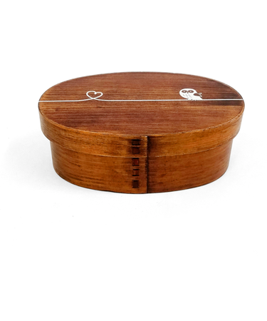 【当商品送料無料】弁当箱 曲げわっぱ M 通販 曲げわっぱ弁当箱 約 600ml まげわっぱ お弁当箱 Design わっぱ ランチボックス