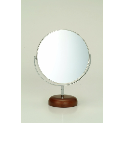 【当商品送料無料】Acoustic アコウスティック スタンドミラー 卓上 通販 化粧鏡 卓上鏡 卓上ミラー 鏡 拡大鏡 約2倍 両面ミラー 二面鏡