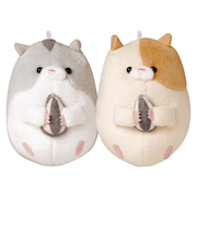 【当商品送料無料】ニコイチキーホルダー キーホルダー ぬいぐるみ 通販 ニコイチ マスコット 動物 ペア 磁石 ピタッとくっつく 手のひらサイズ