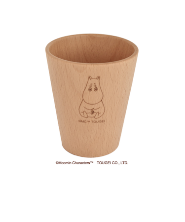 【当商品送料無料】ムーミン 食器 通販 木製 コップ カップ ストレートコップ L 北欧 MOOMIN 木製食器 キャラクター おしゃれ かわいい