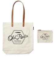 【当商品送料無料】Old Resta オールドリスタ トートバッグ ポーチ付き 通販 トートバック 持ち手 ポーチ B4 帆布 シンプル