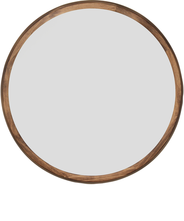 【当商品送料無料】ウッド ウォールミラー LL 壁掛け ミラー 通販 Acoustic アコウスティック 鏡 丸型 円 丸 大サイズ 大きい?大型