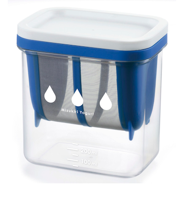 【当商品送料無料】水切りヨーグルト 容器 水切りヨーグルトができる容器 ヨーグルト 水切り ギリシャヨーグルト 通販 日本製 目盛り付き レシピ付き