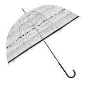 【当商品送料無料】ムーミン クリアアンブレラ 長傘 雨傘 通販 キャラクター キャラ ビニール傘 ビニールアンブレラ 手動式 手開き式 北欧 かさ