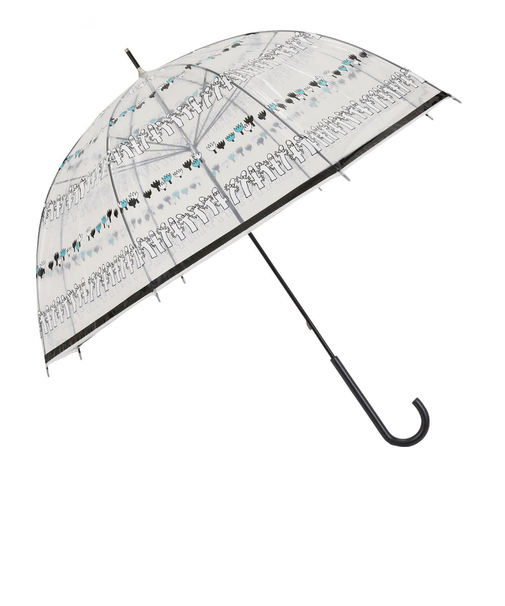 【当商品送料無料】ムーミン クリアアンブレラ 長傘 雨傘 通販 キャラクター キャラ ビニール傘 ビニールアンブレラ 手動式 手開き式 北欧 かさ