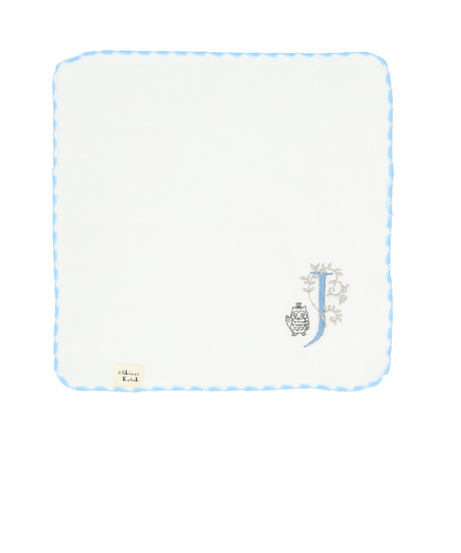 【当商品送料無料】Shinzi Katoh イニシャルごこち タオルハンカチ 通販 SKTC-103 ハンカチタオル ミニタオル ハンドタオル