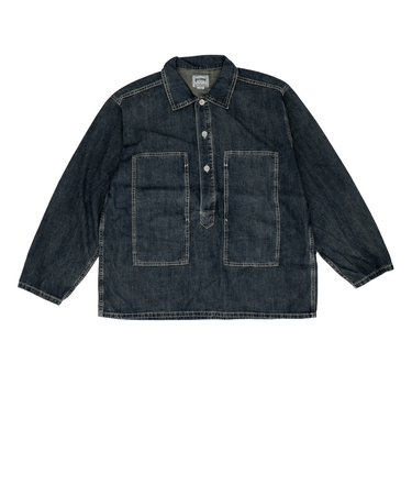 【当商品送料無料】ヒューストン シャツ 40696 通販 HOUSTON デニムシャツ プルオーバーシャツ 長袖 ワークシャツ 長袖シャツ メンズ