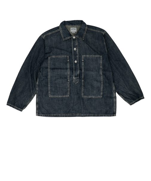 【当商品送料無料】ヒューストン シャツ 40696 通販 HOUSTON デニムシャツ プルオーバーシャツ 長袖 ワークシャツ 長袖シャツ メンズ