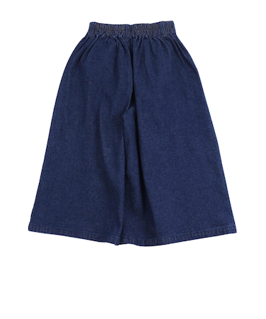 【当商品送料無料】パンツ キッズ 子供服 好評 デニム ガウチョ キュロット ズボン 長ズボン ロングパンツ 女の子 ガールズ おしゃれ かわいい