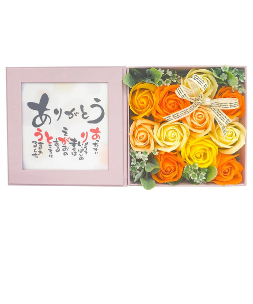【当商品送料無料】ソープフラワー ボックス 通販 入浴剤 ポエムボックス バスフレグランス 花の形 花びら 造花 ギフト プチギフト 贈り物 石鹸