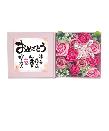 【当商品送料無料】ソープフラワー ボックス 通販 入浴剤 ポエムボックス バスフレグランス 花の形 花びら 造花 ギフト プチギフト 贈り物 石鹸