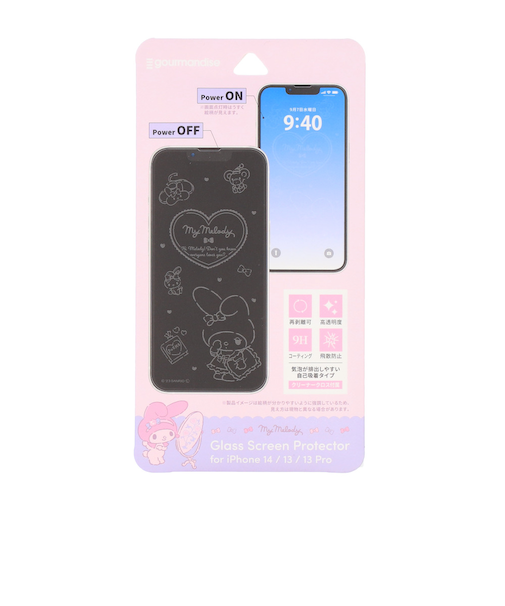 【当商品送料無料】gourmandise グルマンディーズ キャラクター ガラス スクリーン プロテクター 通販 画面 保護 ディスプレイ保護