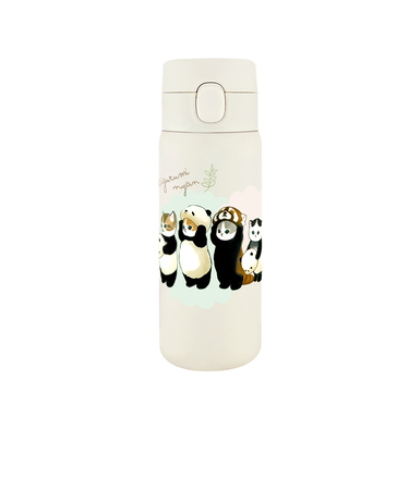 【当商品送料無料】モフサンド 水筒 350ml 通販 mofusando もふさんど ステンレスボトル ワンタッチ マグボトル 保温 保冷 ぢゅの