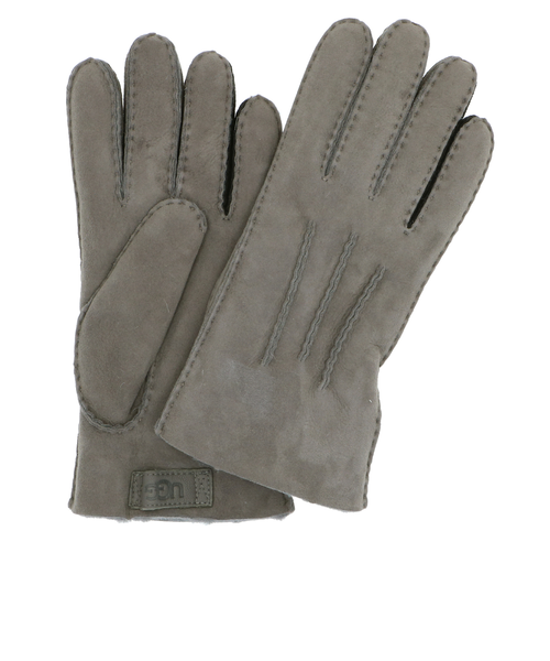 当商品送料無料】ugg メンズ 手袋 定番 コントラスト シープスキン