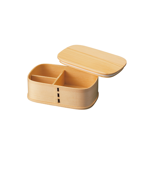 【当商品送料無料】曲げわっぱ 弁当箱 通販 わっぱ弁当箱 お弁当箱 1段 ランチボックス 木製 天然木 ランチグッズ パッキン付き 仕切り 大人用