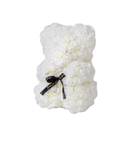 【当商品送料無料】アーティフィシャル 通販 アニマル ミニ 人形 ディスプレイ用 クリアケース入り 置き型 バラ 薔薇 お手入れ不要 ディスプレイ