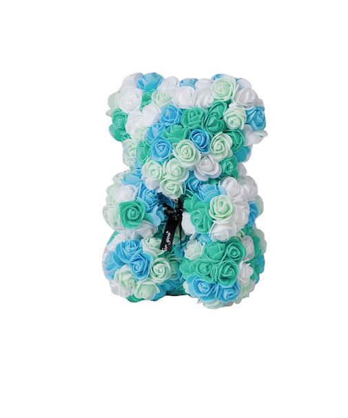 【当商品送料無料】アーティフィシャル 通販 アニマル ミニ 人形 ディスプレイ用 クリアケース入り 置き型 バラ 薔薇 お手入れ不要 ディスプレイ