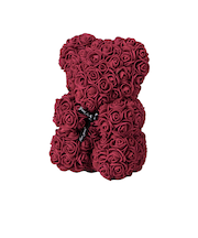 【当商品送料無料】アーティフィシャル 通販 アニマル ミニ 人形 ディスプレイ用 クリアケース入り 置き型 バラ 薔薇 お手入れ不要 ディスプレイ