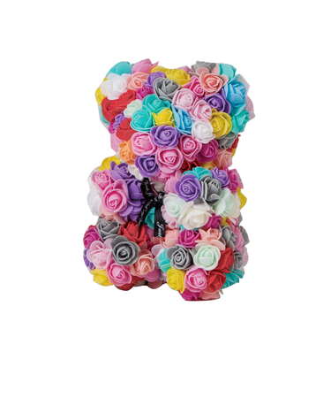 【当商品送料無料】アーティフィシャル 通販 アニマル ミニ 人形 ディスプレイ用 クリアケース入り 置き型 バラ 薔薇 お手入れ不要 ディスプレイ