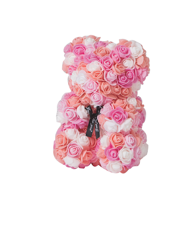 【当商品送料無料】アーティフィシャル 通販 アニマル ミニ 人形 ディスプレイ用 クリアケース入り 置き型 バラ 薔薇 お手入れ不要 ディスプレイ