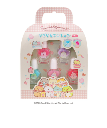 【当商品送料無料】マニキュア はがせる 5本セット 通販 はがせるマニキュア ネイル 子供 女の子 キッズ ガール おしゃれ かわいい