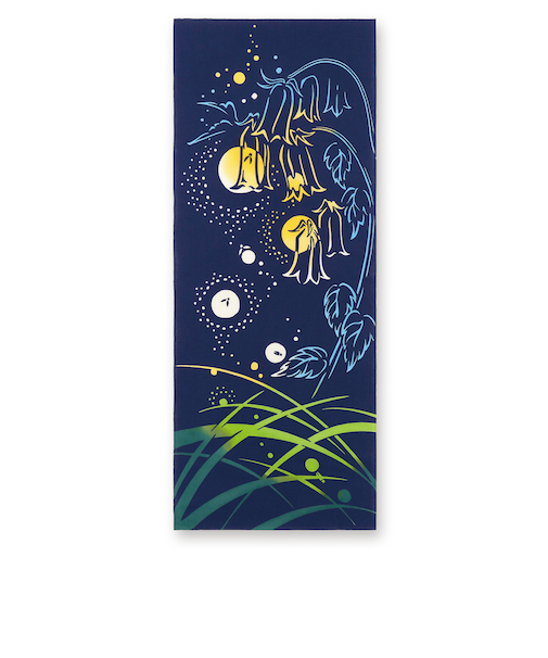 【当商品送料無料】けねま てぬぐい 通販 手ぬぐい タペストリー 手拭い 絵てぬぐい 絵手拭い 約 90×35cm 壁掛け おしゃれ かわいい