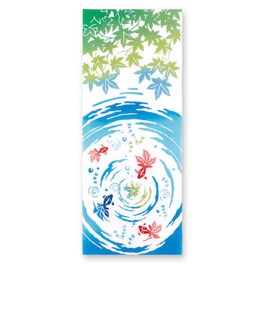 【当商品送料無料】けねま てぬぐい 通販 手ぬぐい タペストリー 手拭い 絵てぬぐい 絵手拭い 約 90×35cm 壁掛け おしゃれ かわいい