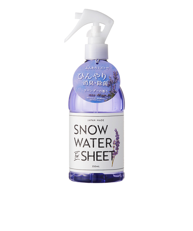 【当商品送料無料】スノーウォーター 冷感スプレー 通販 オーガニック 天然 ひんやり 冷たい 涼しい 爽快 爽やか シャツ シーツ 衣類 汗