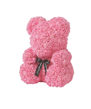 【当商品送料無料】アーティフィシャル 通販 アニマル 人形 ディスプレイ用 クリアケース入り 置き型 バラ 薔薇 お手入れ不要 ディスプレイ 店舗